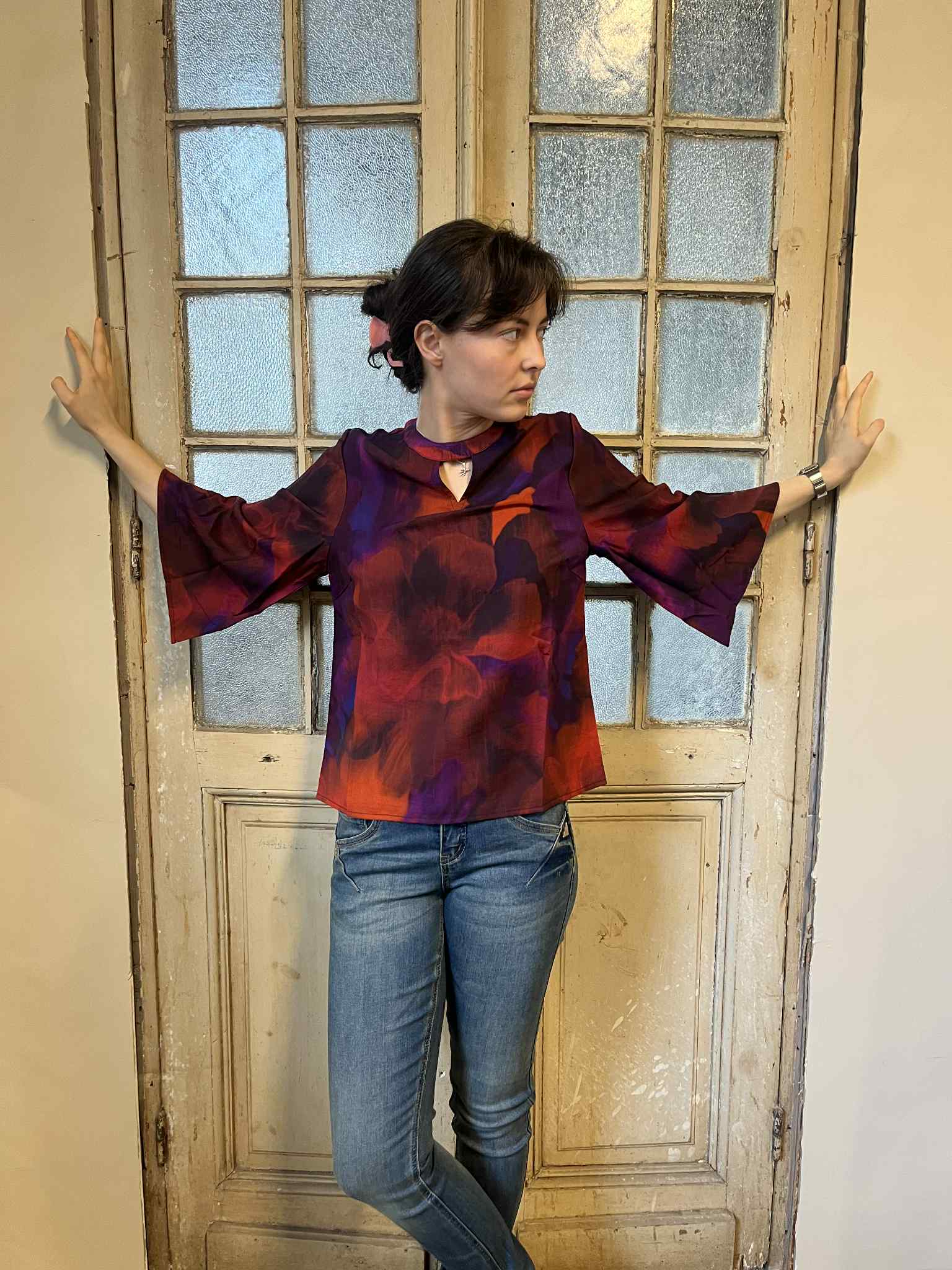 Vackra Kia med 3/4 ärm