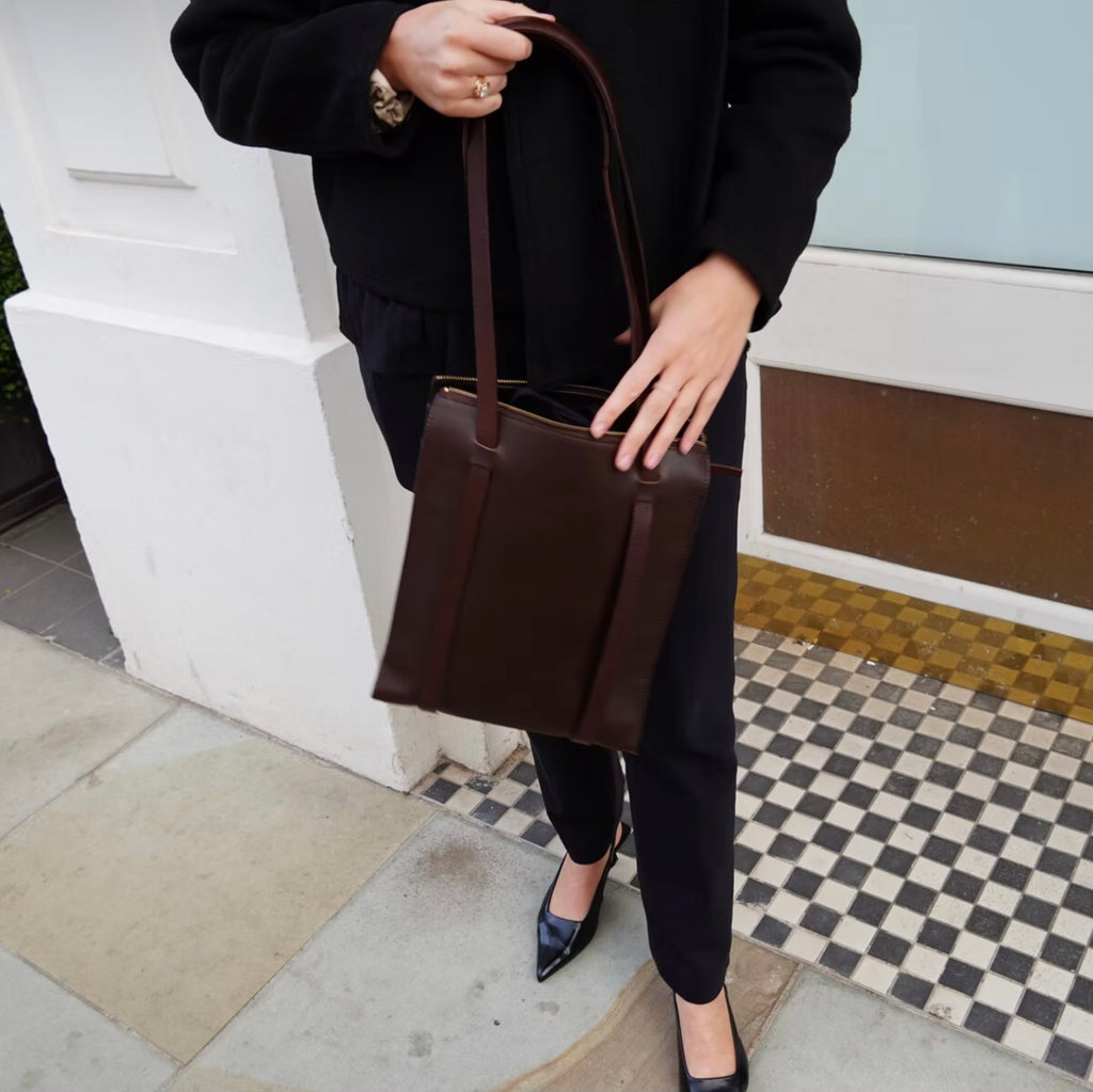 Pialin läderväska medium