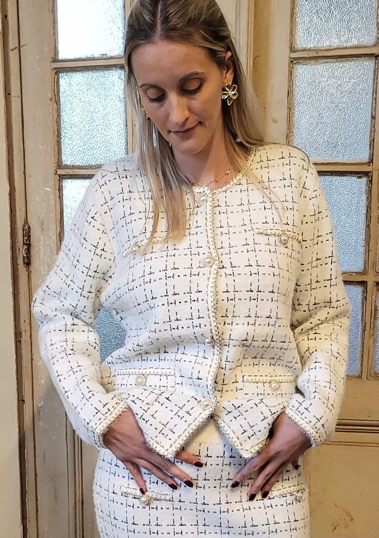 Vacker finjacka med cashmere