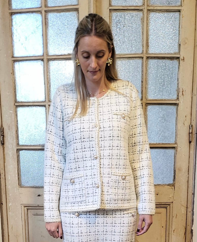 Vacker finjacka med cashmere