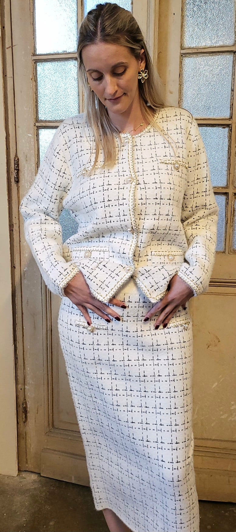 Vacker finjacka med cashmere