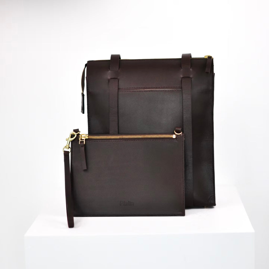 Pialin läderväska large