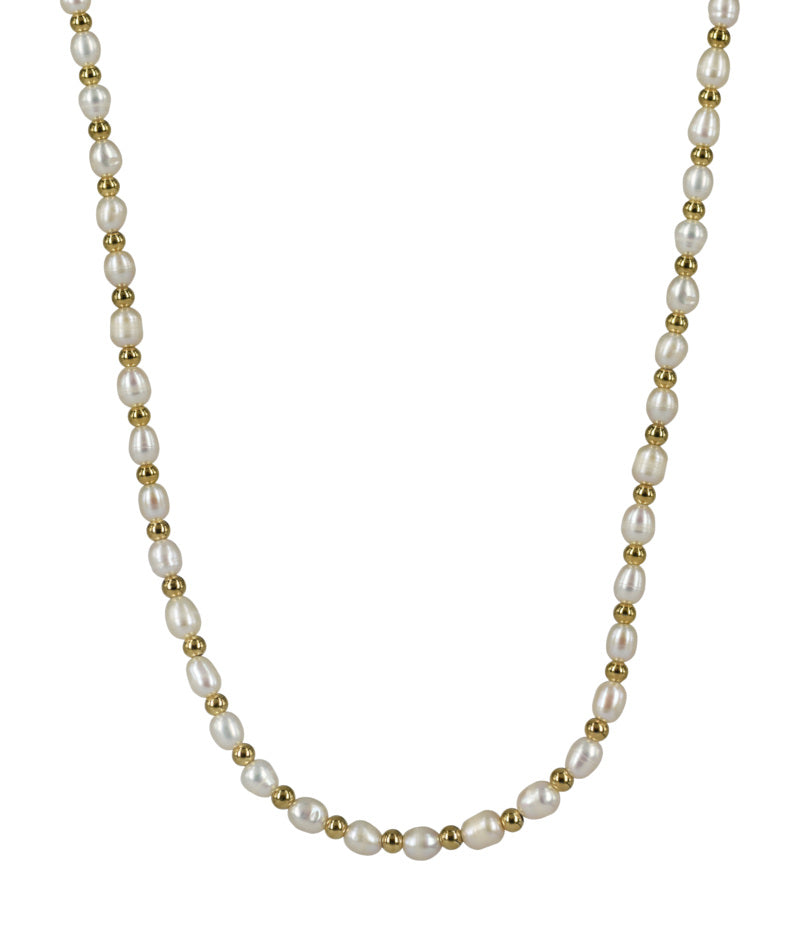 Palma Mix Necklace Steel