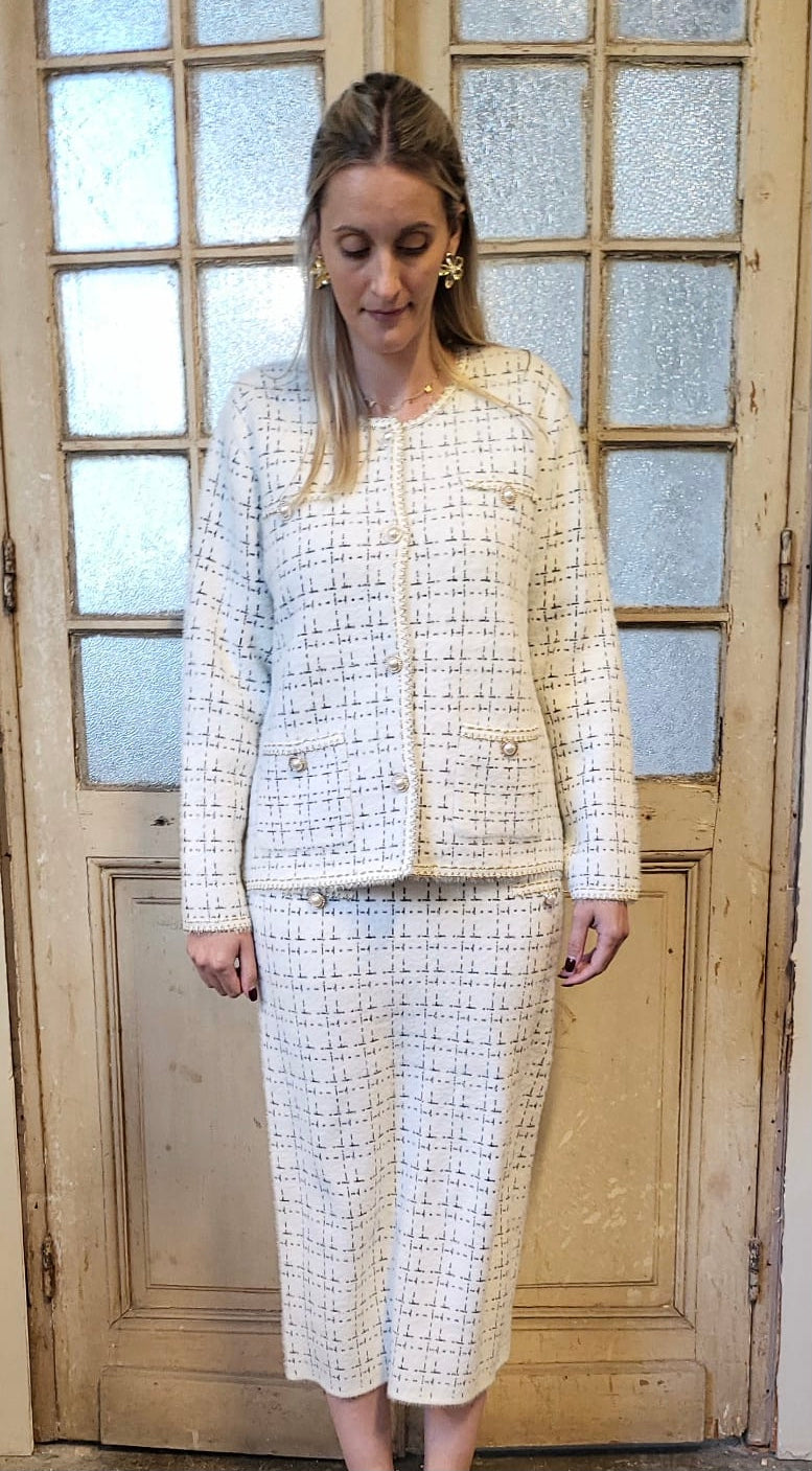 Vacker finjacka med cashmere