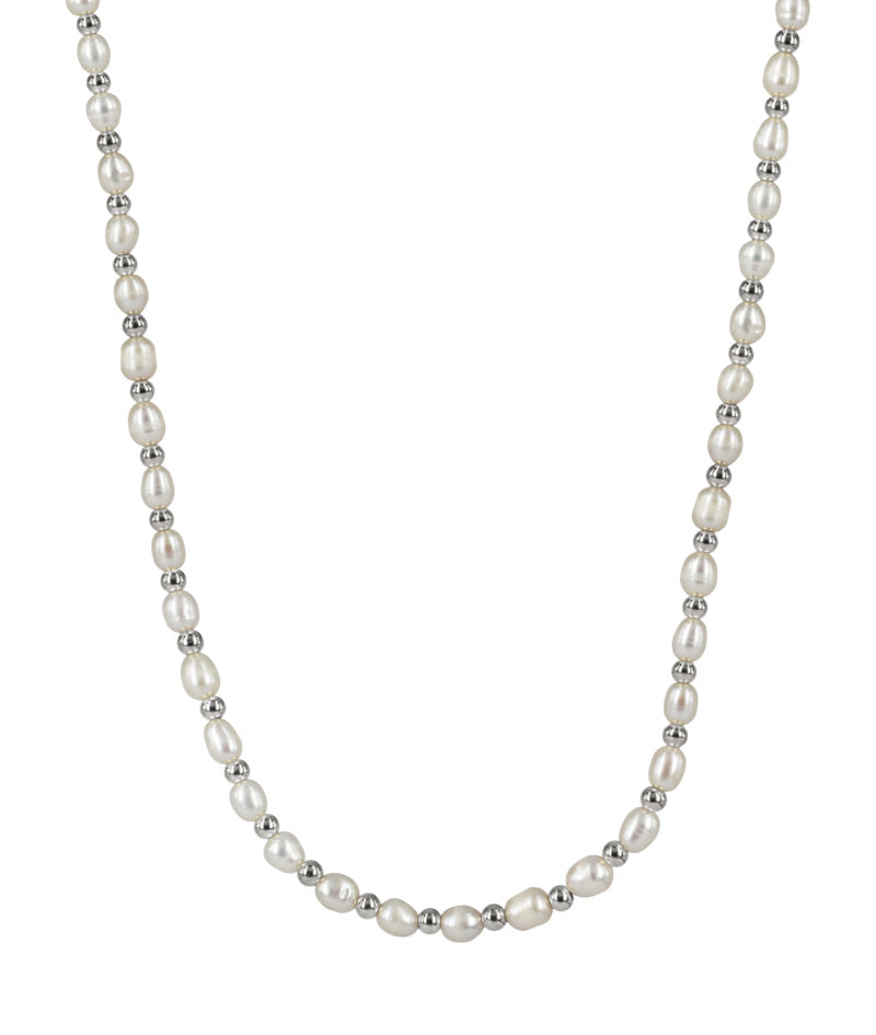 Palma Mix Necklace Steel