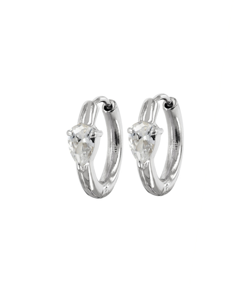 DROP Crystal Hoops